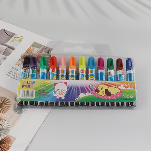 Hot items children painting 12colors watercolor pen set