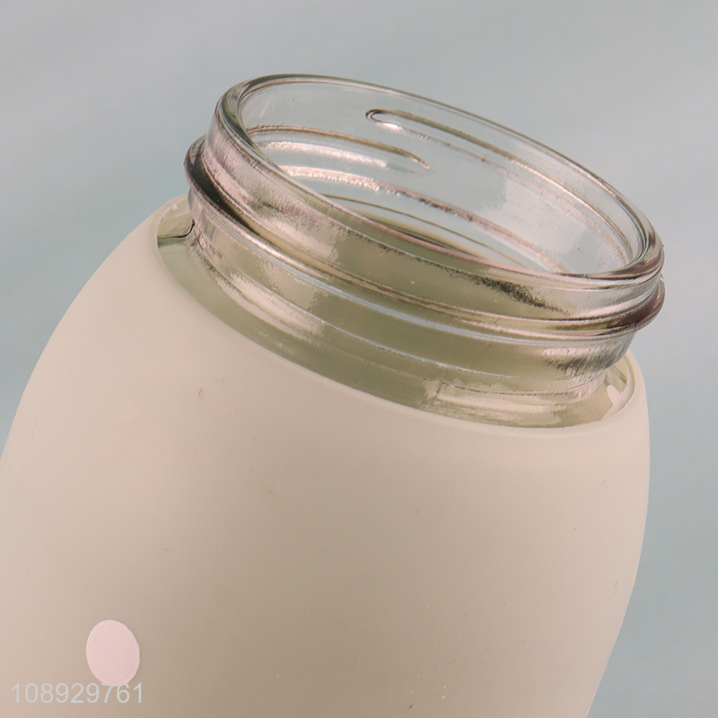 Top quality unbreakable glass water bottle drinking bottle