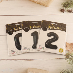 New arrival black 40inch foil balloon party decoration balloon