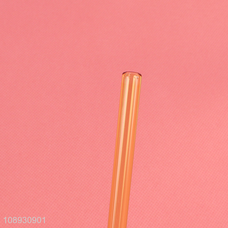 China Imports 3+1 Twisty Glass Straws Curly Glass Drinking Straws