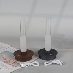 Factory Price USB Rechargeable Touch Dimmable Led <em>Table</em> <em>Lamp</em> for Restaurant
