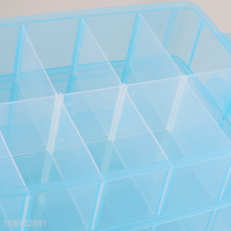 New arrival plastic jewelry box storage box with handle