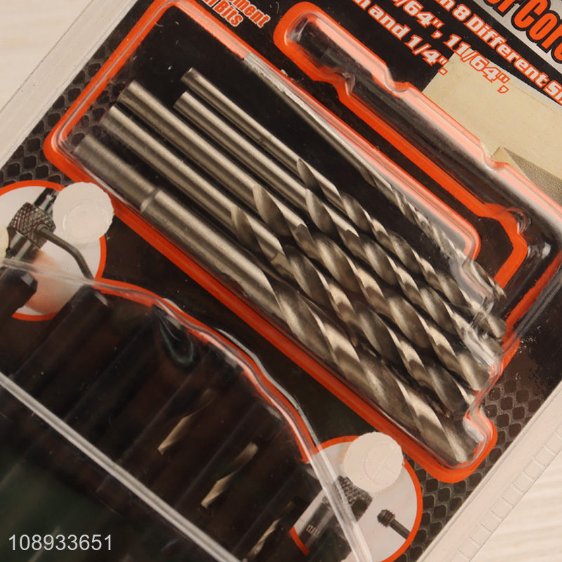 Best selling professional 7pcs hinge tapper core drill bit set