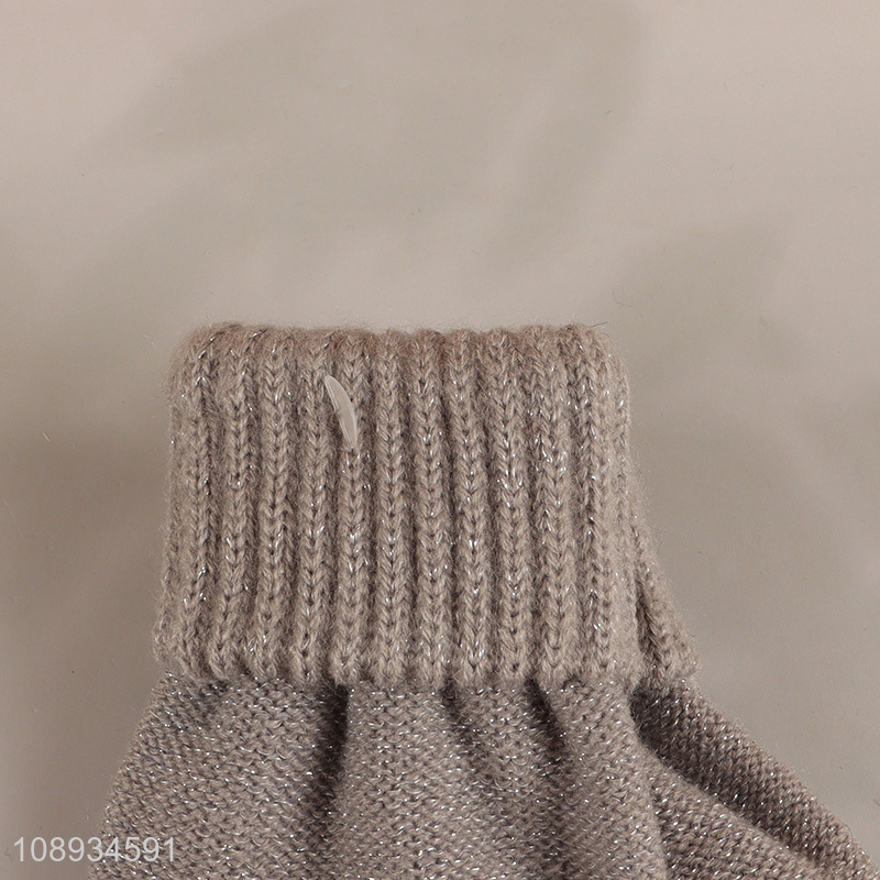 Hot selling kids winter windproof screen gloves for cold weather