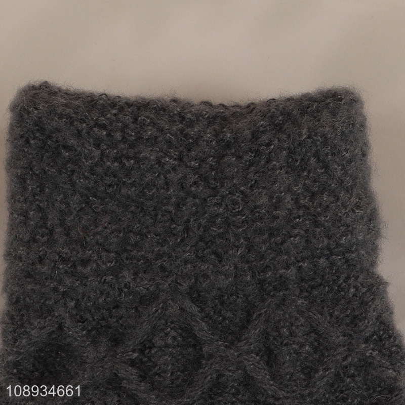 High quality men's winter gloves touch screen knit gloves