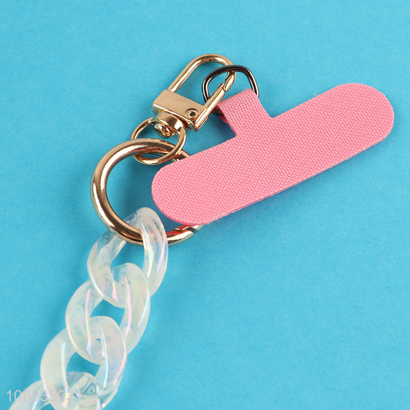Best selling fashionable chain mobile phone lanyard wholesale