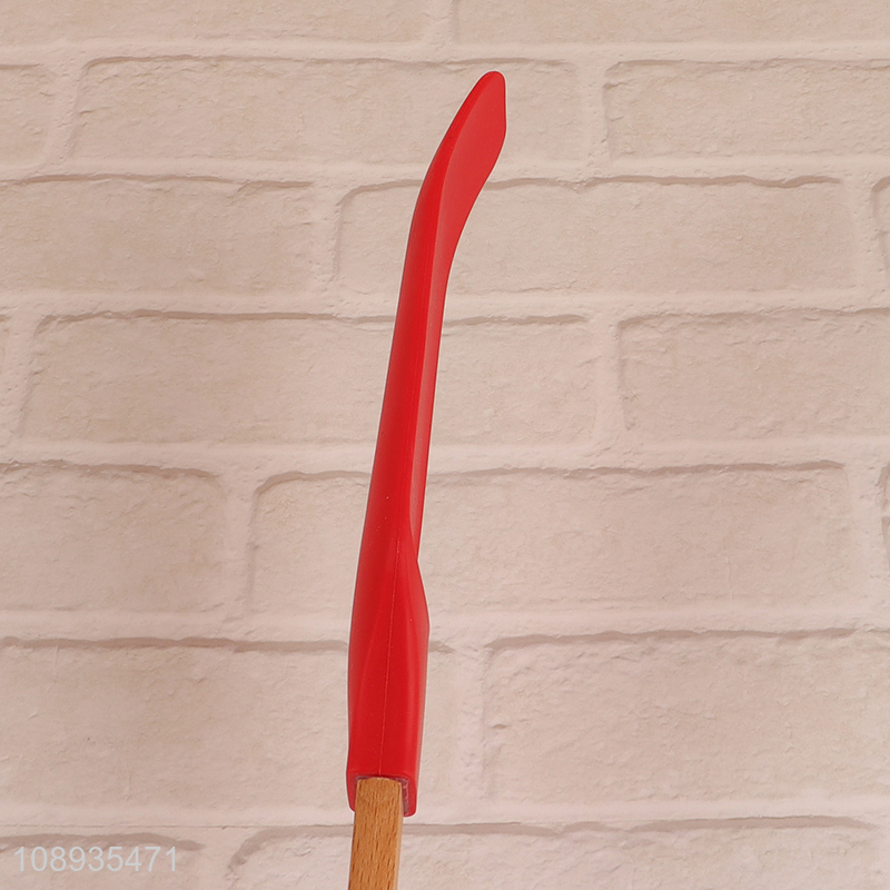 Wholesale BPA Free Food Grade Silicone Spatula Cake Cream Scraper