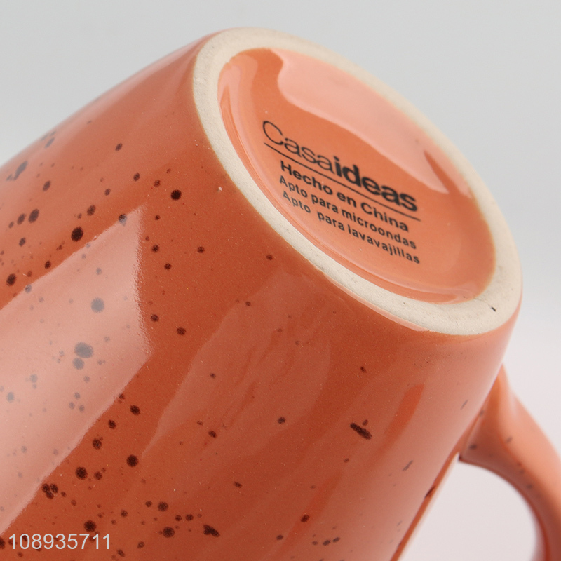China wholesale ceramic water cup coffee cup with handle