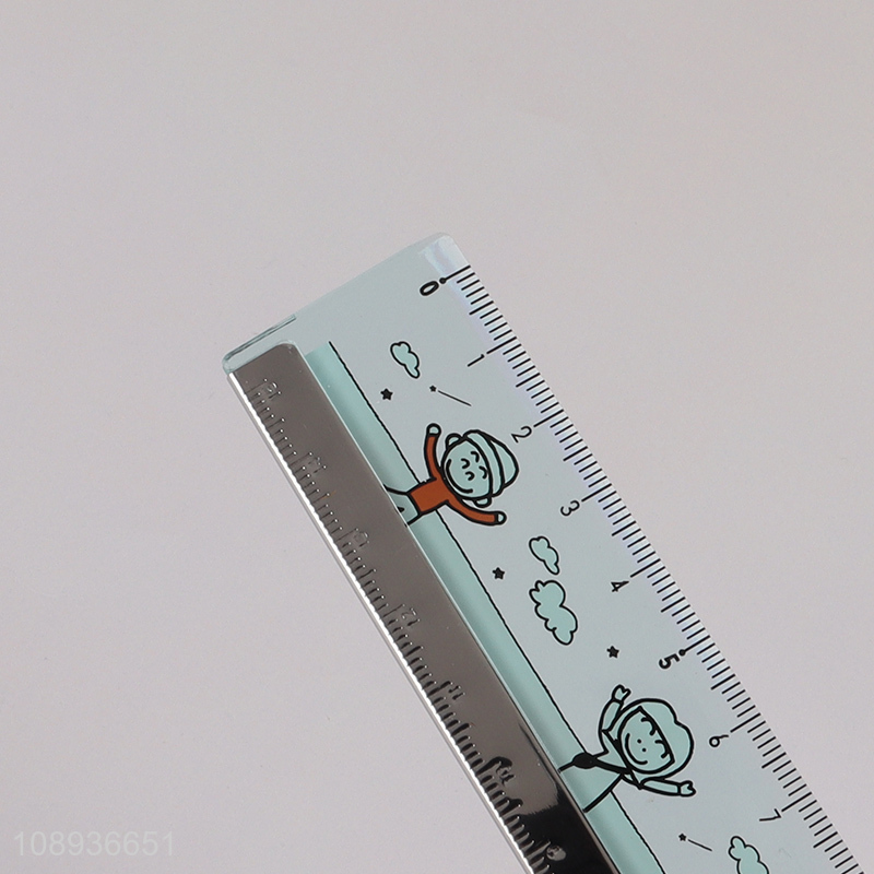 Hot Selling Plastic Straight Ruler Office School Measuring Tool