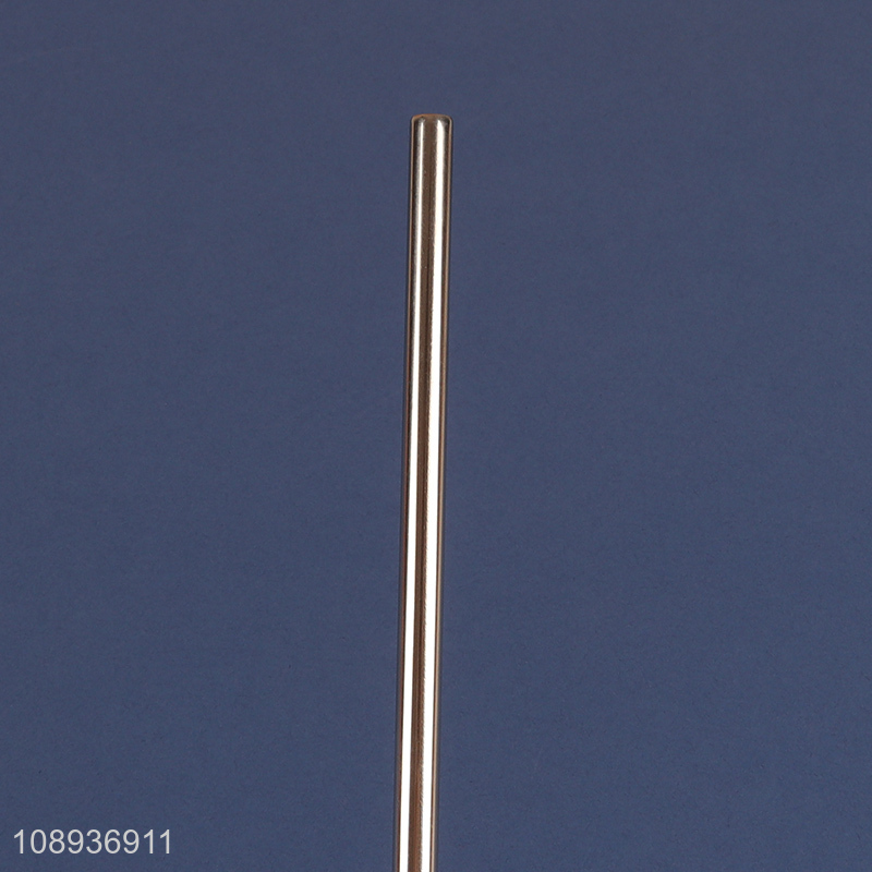 Factory Price 2+1 Stainless Steel Drinking Straws with Cleaning Brush