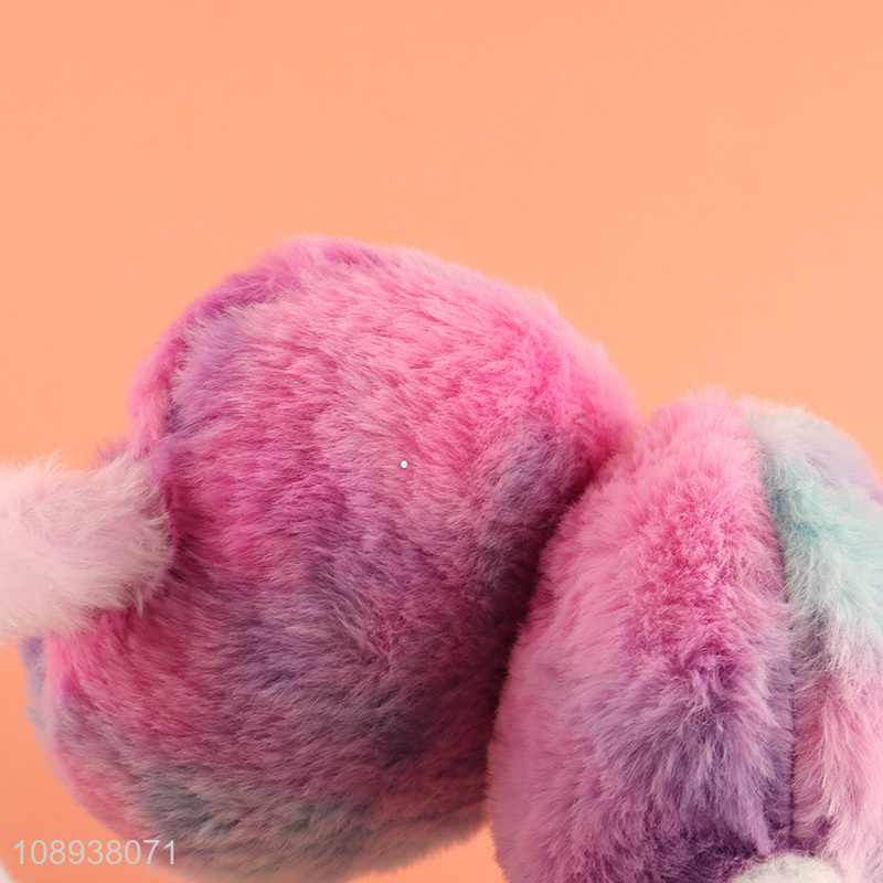 Low price cat ear plush winter warm girls earmuffs