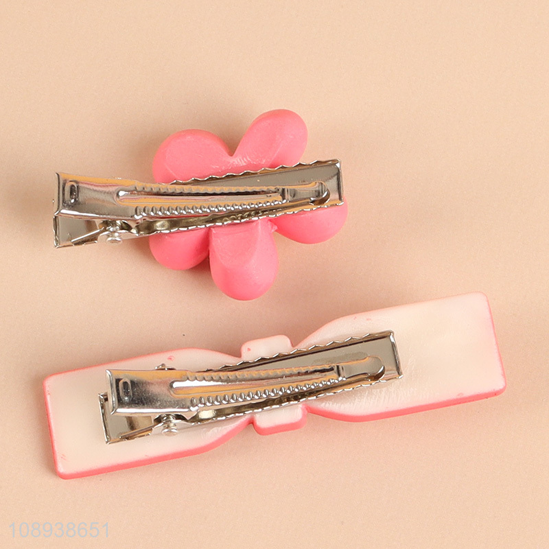 Factory Supply 5PCS Fashion Alligator Hair Clips for Women Girls