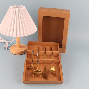 Good sale 4pcs stainless steel cutlery set knife fork and spoon set