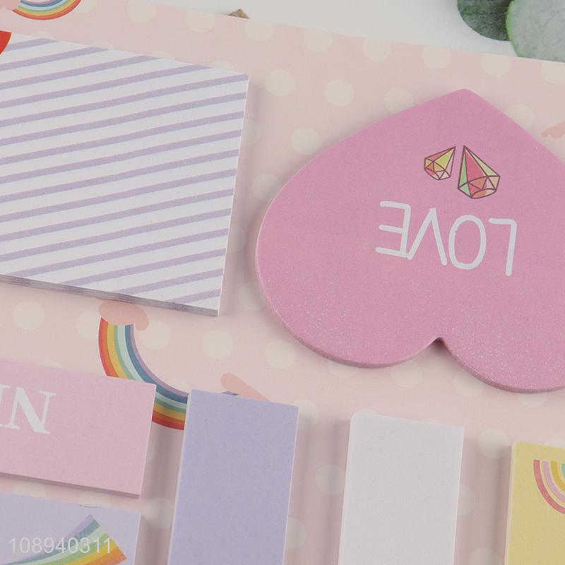 Factory price students school writing sticky note set