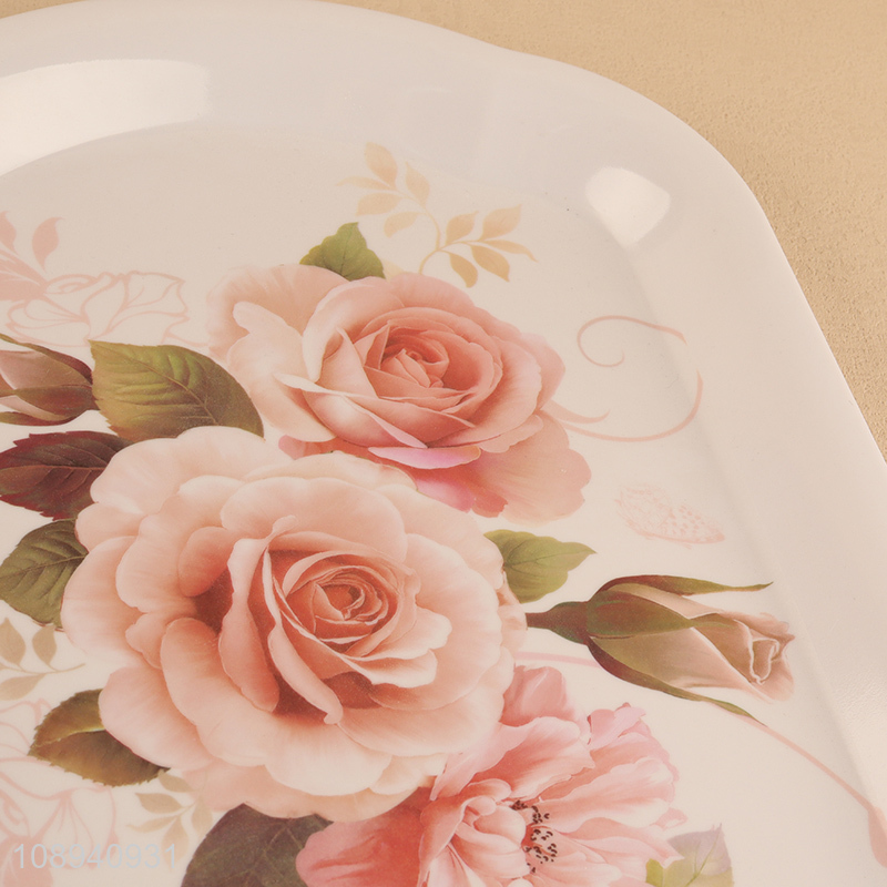 Online wholesale plastic home dinner plate tableware plate