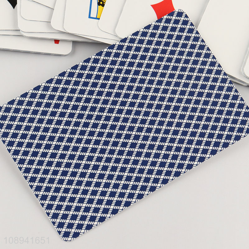 Good quality multicolor playing card games adult poker cards