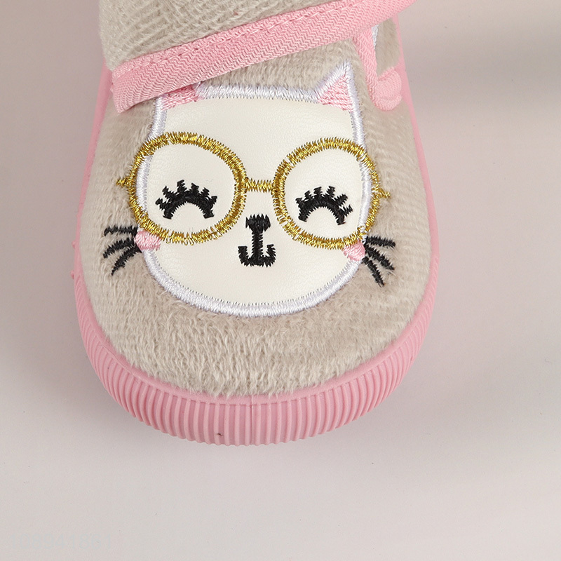 China Imports Cartoon Bunny Printed Walking Shoes for Toddler Age 1-3