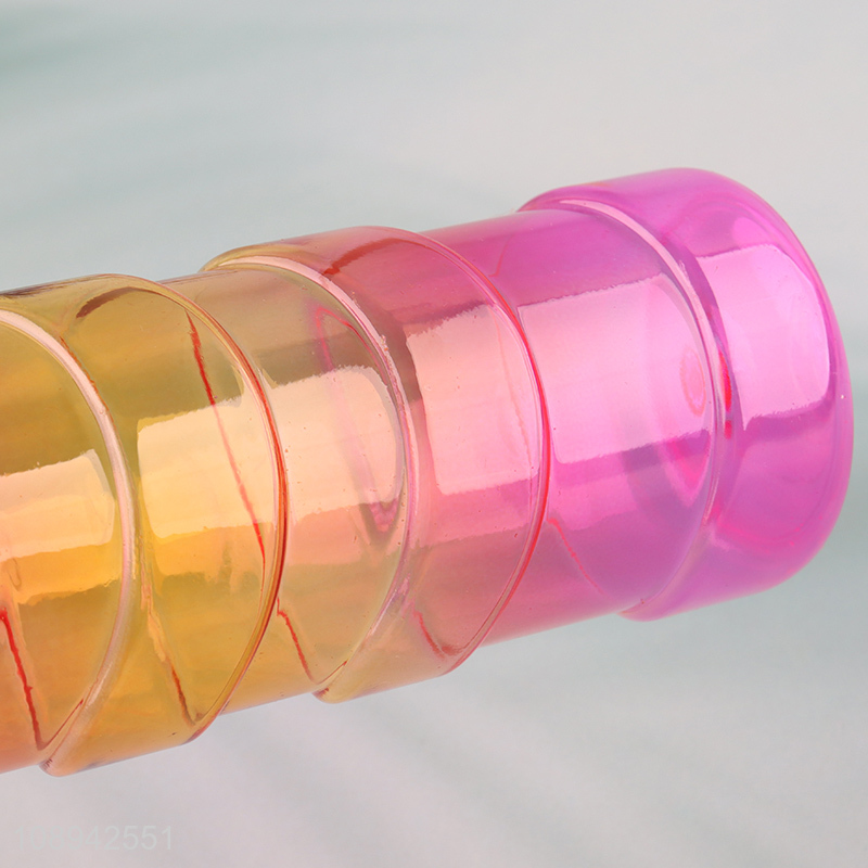 Factory Price 700ml Plastic Sports Water Bottle with Flip Straw & Handle