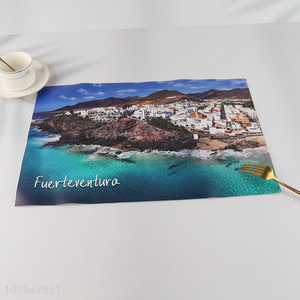 Most popular rectangle tabletop decoration place mat for sale