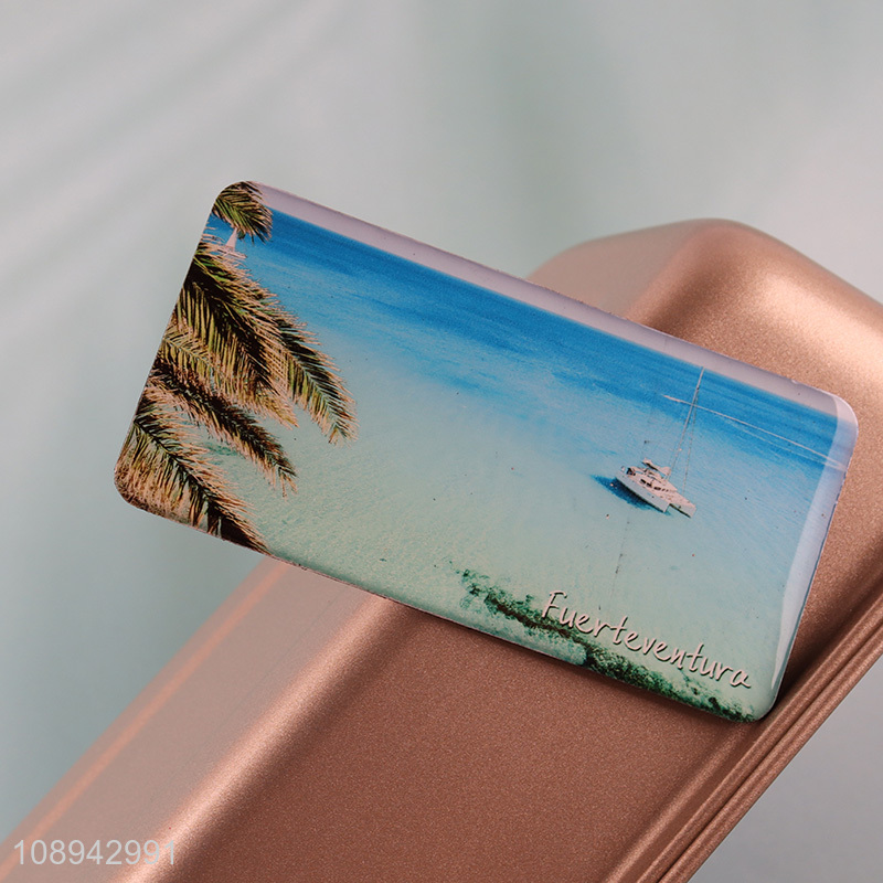 Best sale home decor rectangle souvenir epoxy fridge magnet