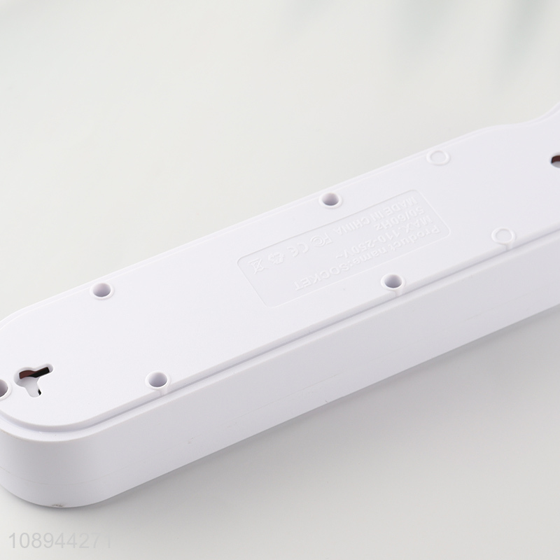 Factory Price EU Surge Protector Power Strip with 2 USB Charging Ports