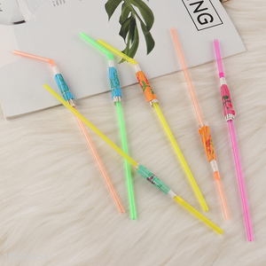 Hot Selling 10PCS <em>Umbrella</em> Drinking Straws Flexible Plastic Straws