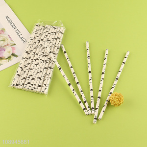 Online Wholesale Paper Drinking Straws for Juice Milkshake
