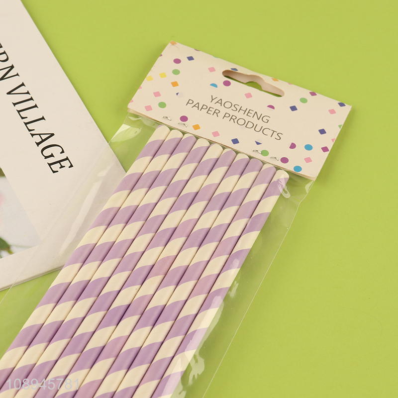 Hot Selling Paper Drinking Straws Shell Corktail Paper Straws