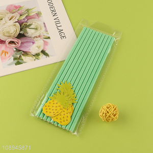 New Product Pineapple Drinking Straws Disposable Straws for Coktail