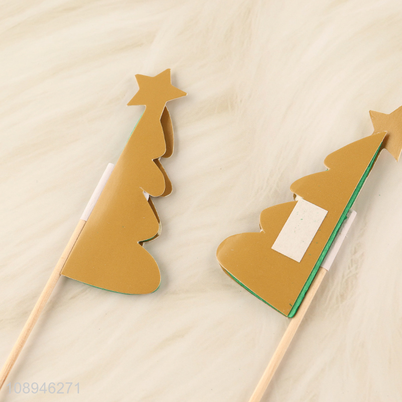 New Product Christmas Tree Cocktail Appetizer Picks Food Picks