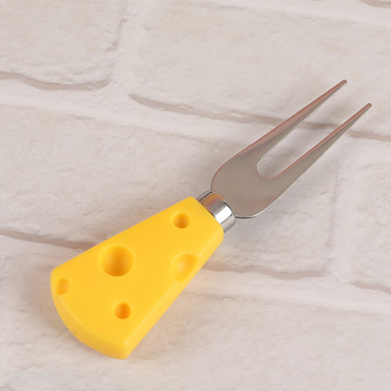 Wholesale 3PCS Stainless Steel Cheese Knife Set Cute Cheese Handle Knife Set