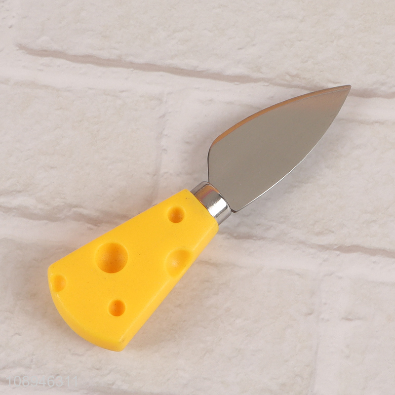 Wholesale 3PCS Stainless Steel Cheese Knife Set Cute Cheese Handle Knife Set