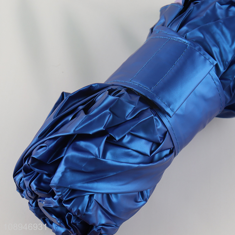 Hot Selling 6k Manual Open Anti-UV Five Fold Umbrella Compact Umbrella