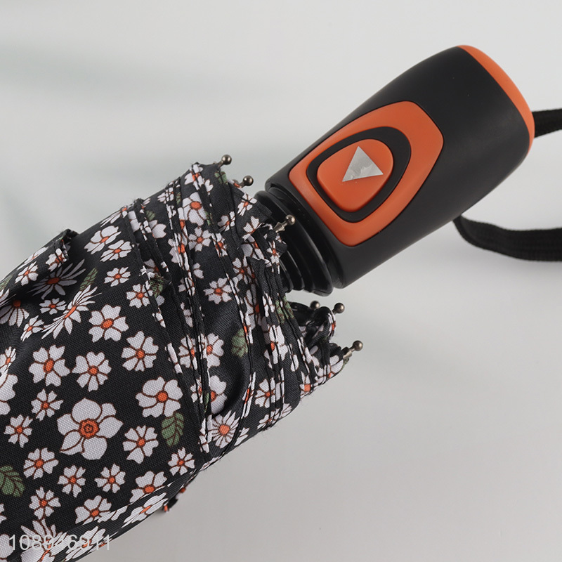 Online Wholesale 8k Triple Folding Umbrella Auto Open & Close Umbrella