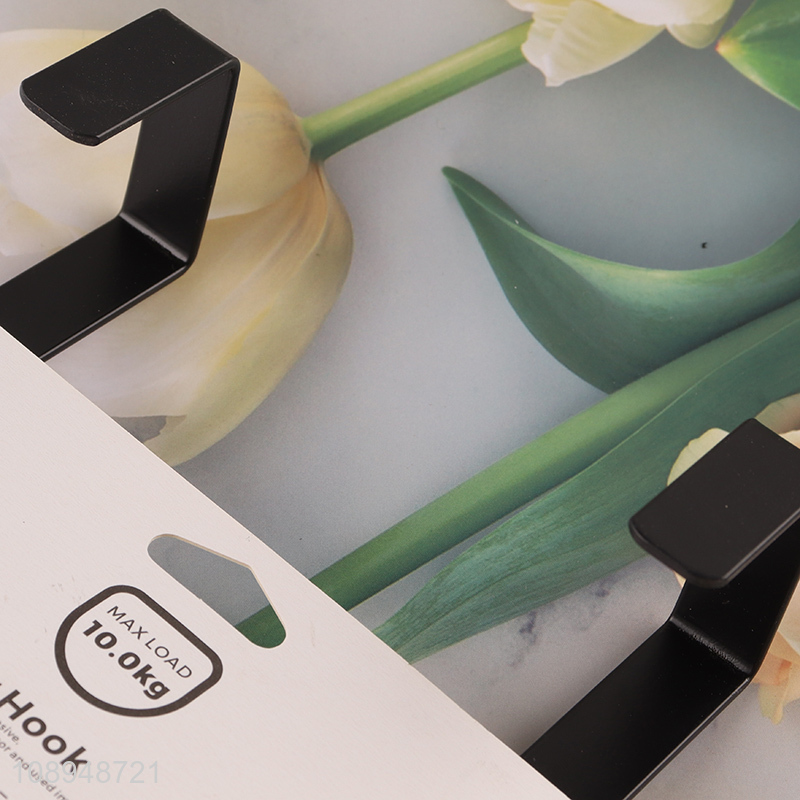 Hot Selling Bathroom Door Hanger Over The Door Hooks with 2 Hooks