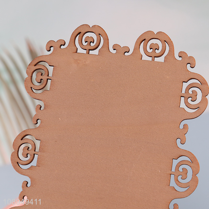 High Quality Wood Mini Chalkboard Signs Food Labels for Buffet