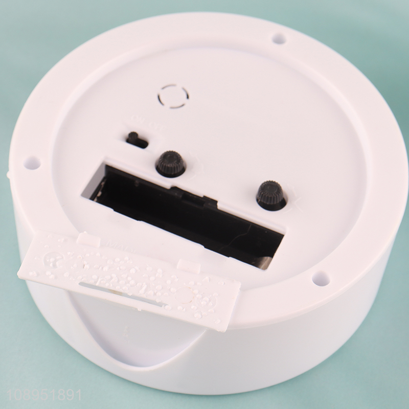 New Product Plastic Analog Alarm Clock for Bedroom Dormitory