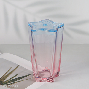 China factory star shape glass candy cookies storage jar