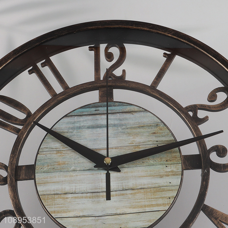 Factory price living room home decor wall clock for sale