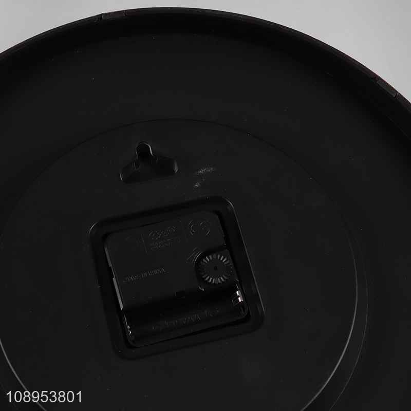 Top selling round living room decor wall clock wholesale