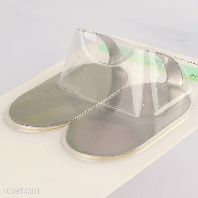 Factory Price 2PCS Stainless Steel Adhesive Towel Hooks for Bathroom Kitchen