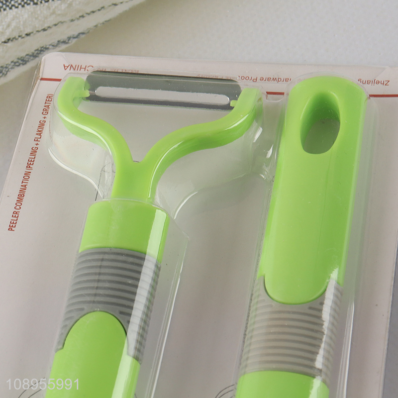 Good Quality 2PCS Stainless Steel Vegetable Fruit Peelers Kitchen Tools