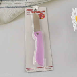 New Product Foldable Stainless Steel Paring Knife for Camping