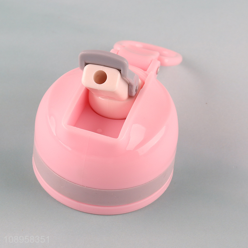 New Arrival 430ml Plastic Water Bottle with Straw for Kids Toddlers