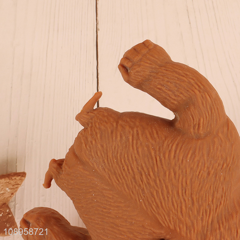 China products orangutan shape soft tpr squishy toy for stress relief