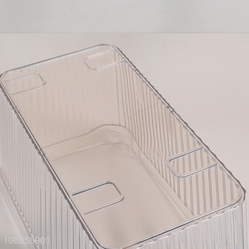 New product clear desktop organizer storage box for sale