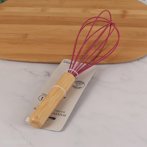 Top selling kitchen gadget manual egg whisk wholesale