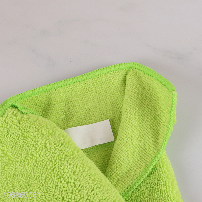 New product soft microfiber household cleaning towel for sale