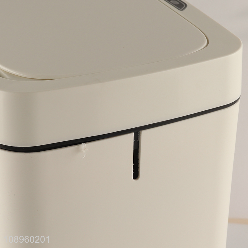 Hot Sale Rechargeable Automatic Touchless Trash Can for Bathroom Bedroom