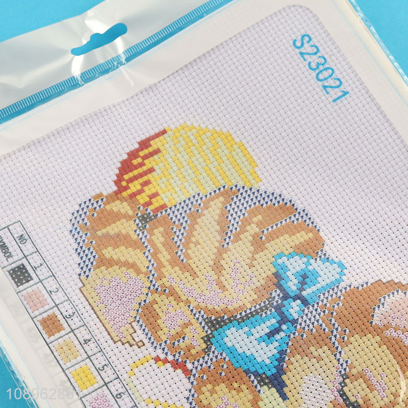 Wholesale Embroidery Kits Cross Stitch Kits for Beginners Adults Kids